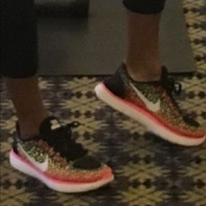 Nike multi color shoes